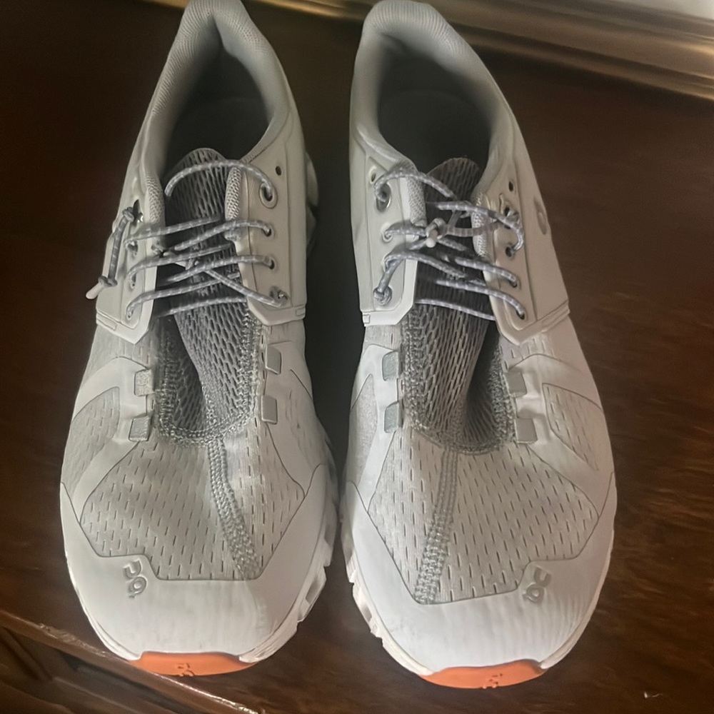 Size 8 on cloud running shoes